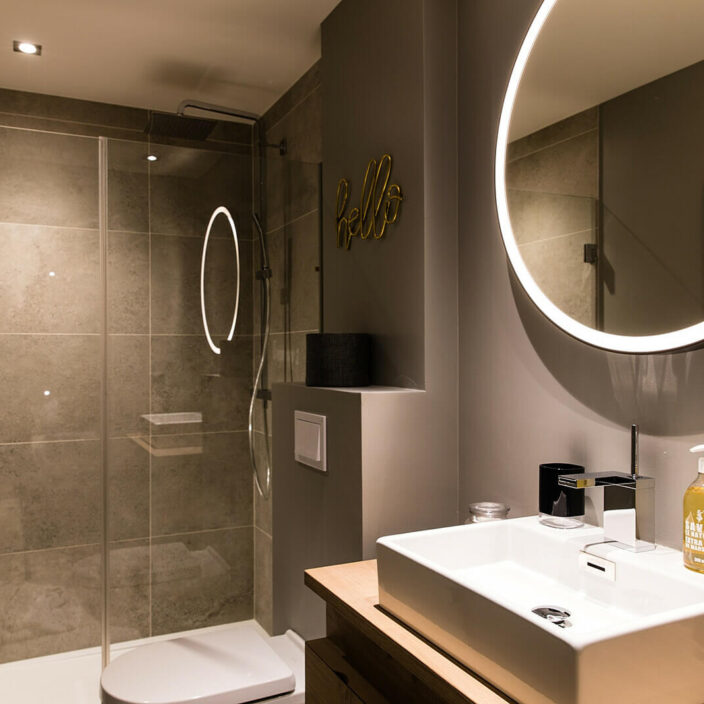 Ensuite shower room to Bedroom 5