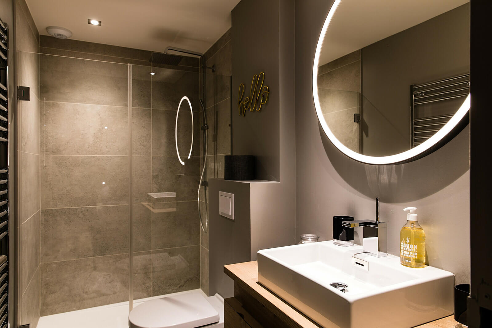 Ensuite shower room to Bedroom 5