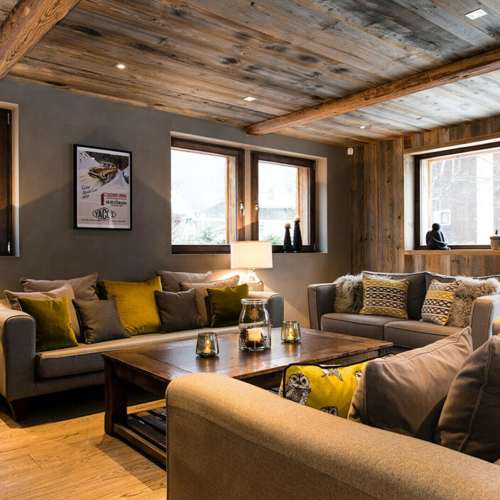 Luxurious lounge area